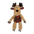 KONG Holiday Floppy Knots Reindeer Dog Toy 1ea SM MD Fashion