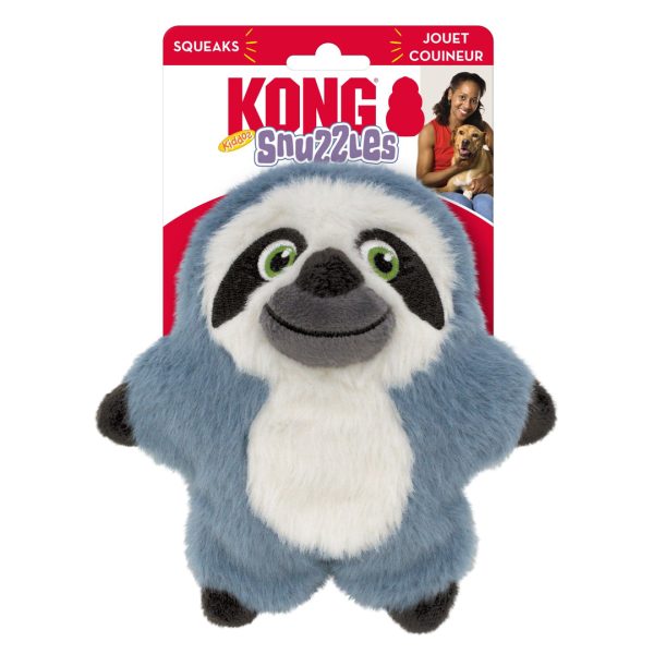 KONG Snuzzles Kiddos Dog Toy Sloth 1ea SM Online