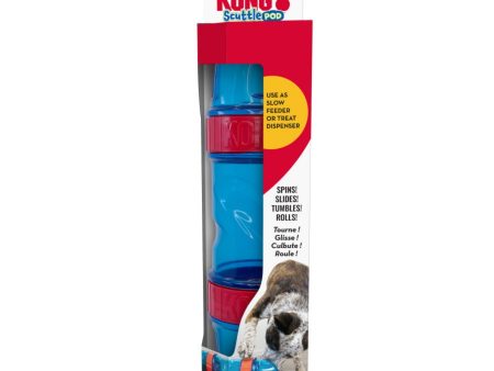 KONG Scuttle Pod Treat Dispenser Dog Toy 1ea LG Online