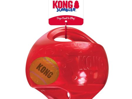 KONG Jumbler Dog Toy Ball Assorted 1ea LG XL Fashion