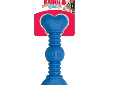 KONG SqueakStix Wigglerz Dog Toy Blue MD  (2 pack) Supply