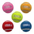 KONG Sport Softies Balls Dog Toy Assorted, 1ea MD, Bulk For Cheap