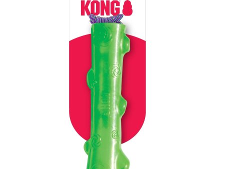 KONG Squeezz Stick Dog Toy Assorted 1ea MD Supply