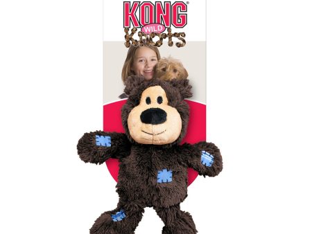 KONG Wild Knots Bear Dog Toy Assorted 1ea XS For Cheap