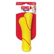 KONG Squeezz Tennis Stick Dog Toy Yellow 1ea LG on Sale