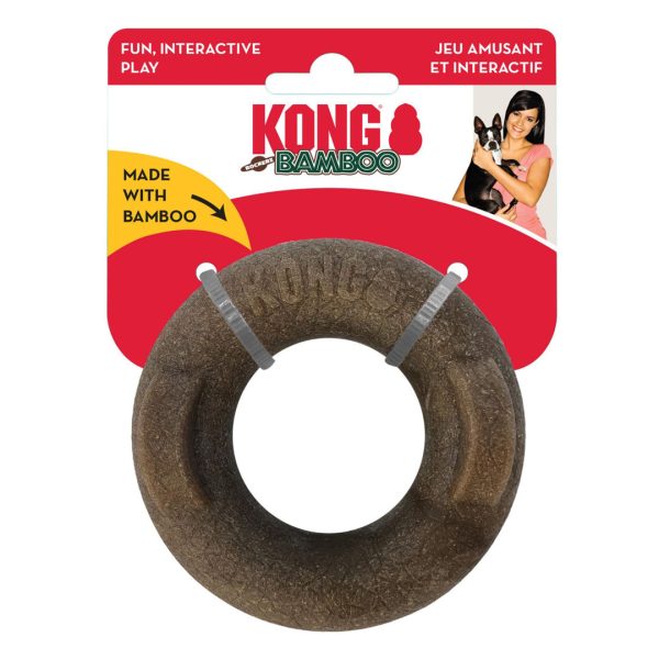 KONG Bamboo Rockerz Dog Toy Ring 1ea XS SM Online Hot Sale