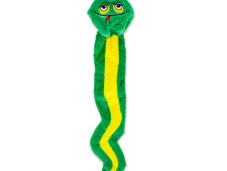 GURU Hide-A-Tail Snake Plush Puzzle Dog Toy Green, 1ea MD Supply