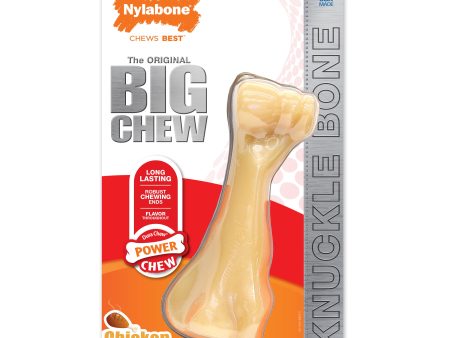 Nylabone Power Chew Knuckle Bone BIG Dog Chew Toy Chicken 1ea XXL Monster - 50++ lb Online Hot Sale