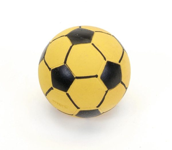 Rascals Latex Dog Toy Soccerball Yellow 1ea 3 in Online