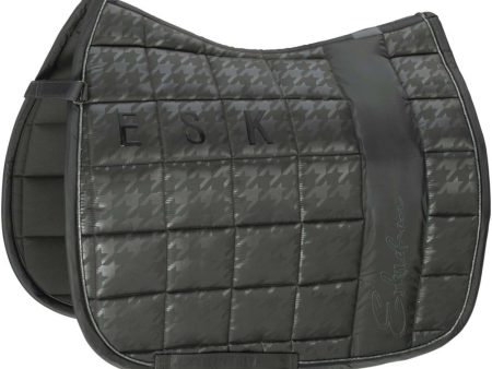 Eskadron Tapis de Selle Big Square Glossy Dressage Olive foncé Online now