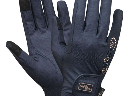 Fair Play Gants d Équitation Pammy Rosegold Marin Online